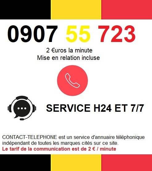 numero support client belgique