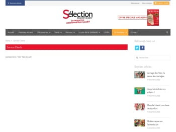 Service Clients - SélectionclicSélectionclic - Selectionclic