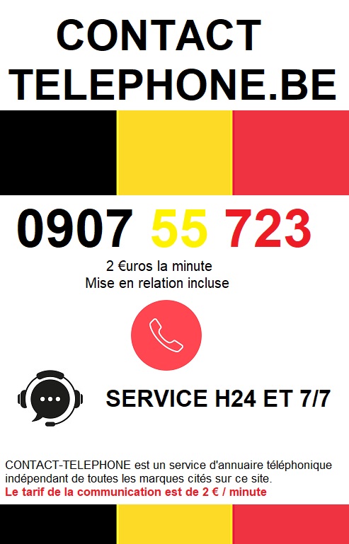 contact telephone belge